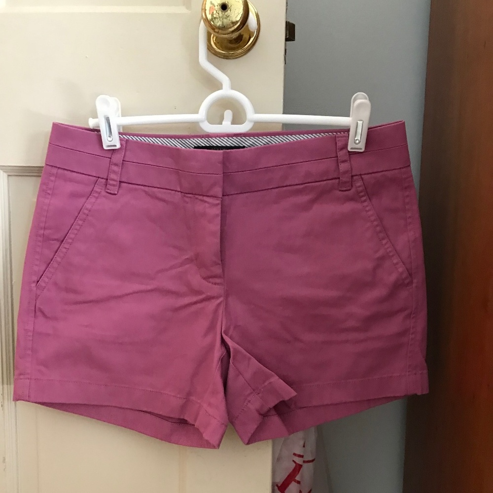 Purple Chino Shorts